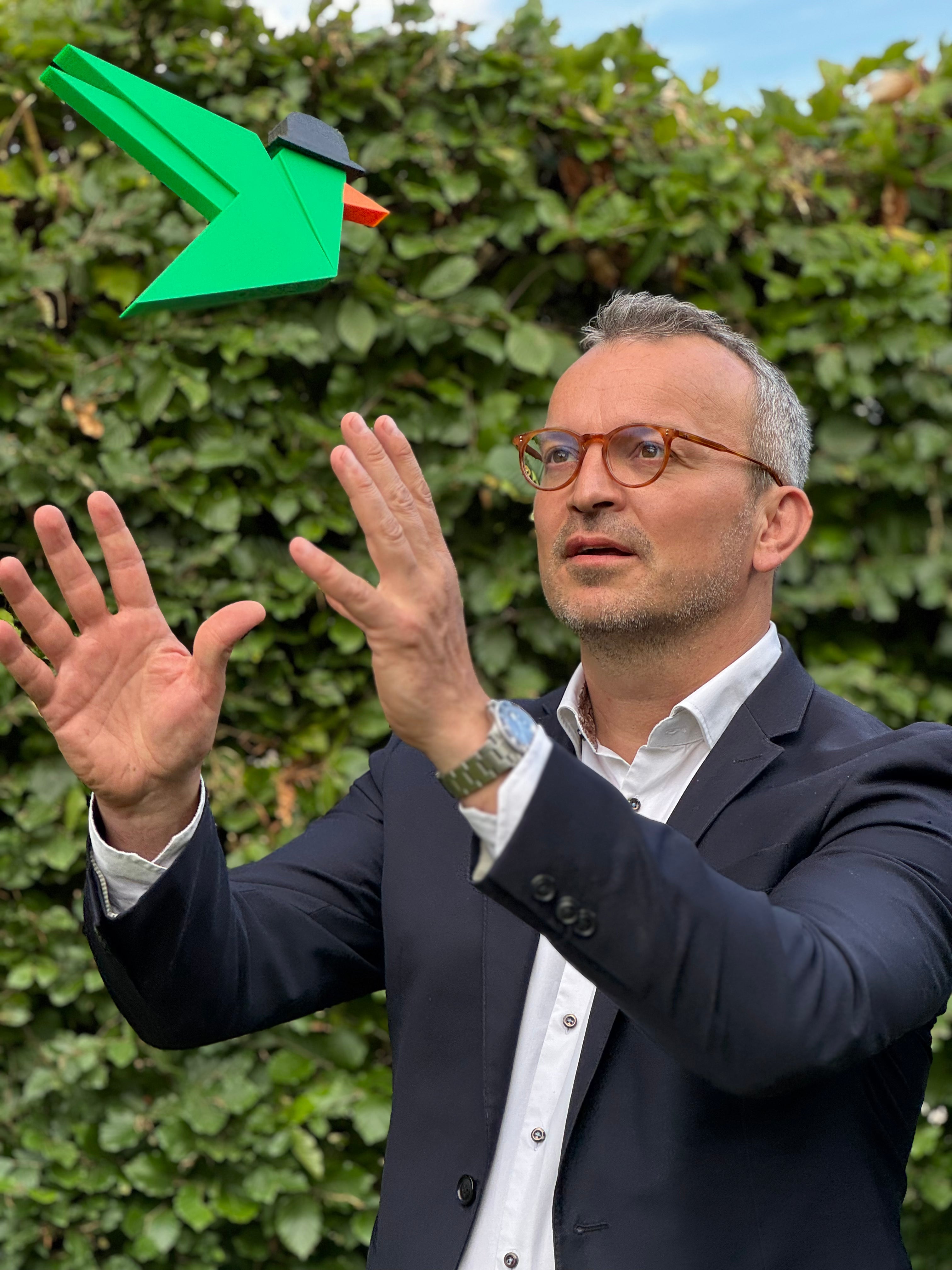 Portrait of CEO of uptur.dk - Anders Hjorth Lindegård
